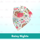 Baby Cotton Triangle Bibs | Toddler newborn Bib With Button | double layers Cartoon Character Animal Print - Boo & Bub