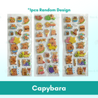 1pc 3D Cartoon Bubble Sticker for Kids (Stiker Kanak Kanak) - Boo & Bub