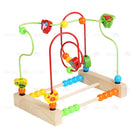 Wooden Roller Coaster Bead Maze | Toddler Baby Early Learning Educational Montessori Puzzle Math Toy - Boo & Bub