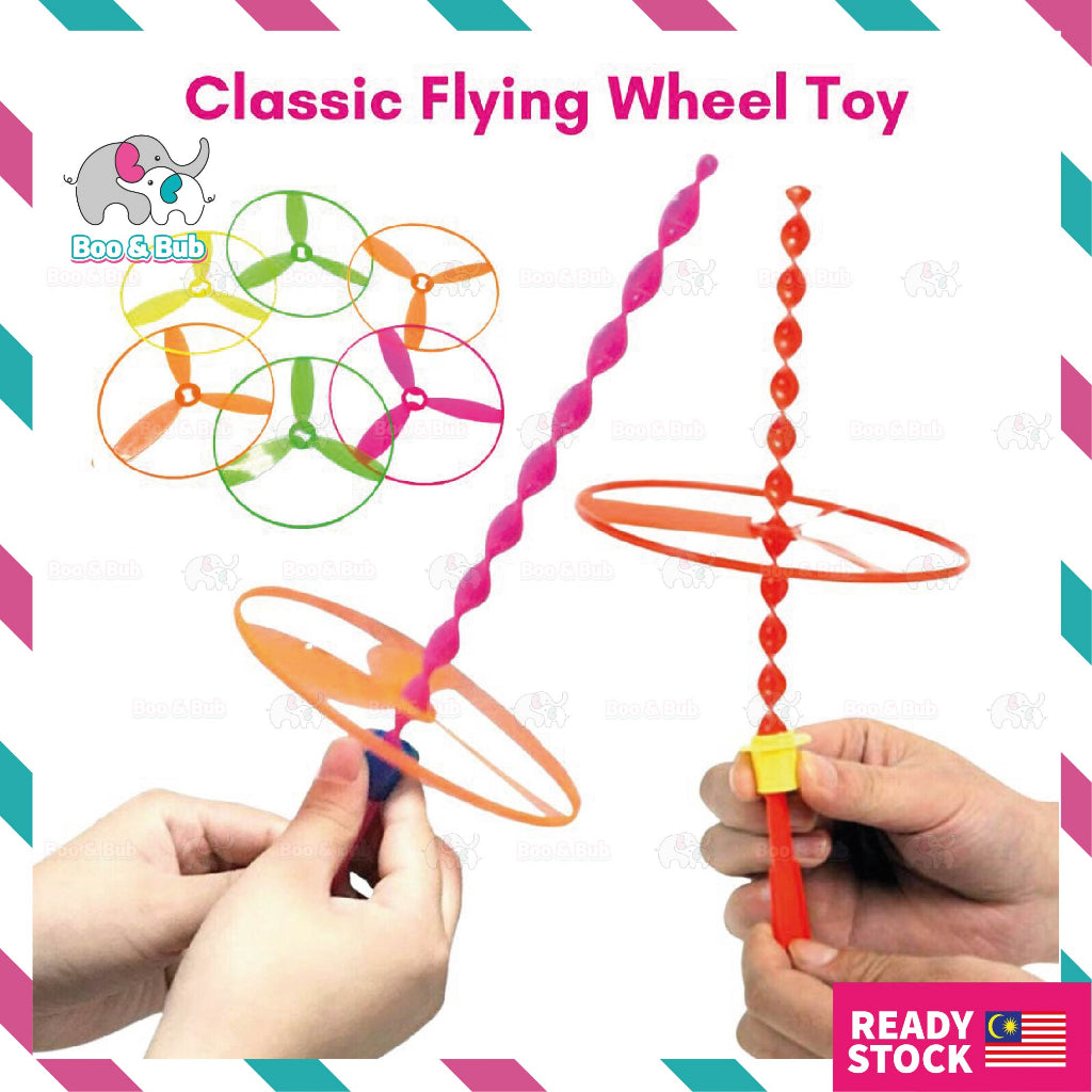 🐘Boo&Bub🐘 Classic Flying Wheel Toy | Mini funny toys for kids - Boo & Bub