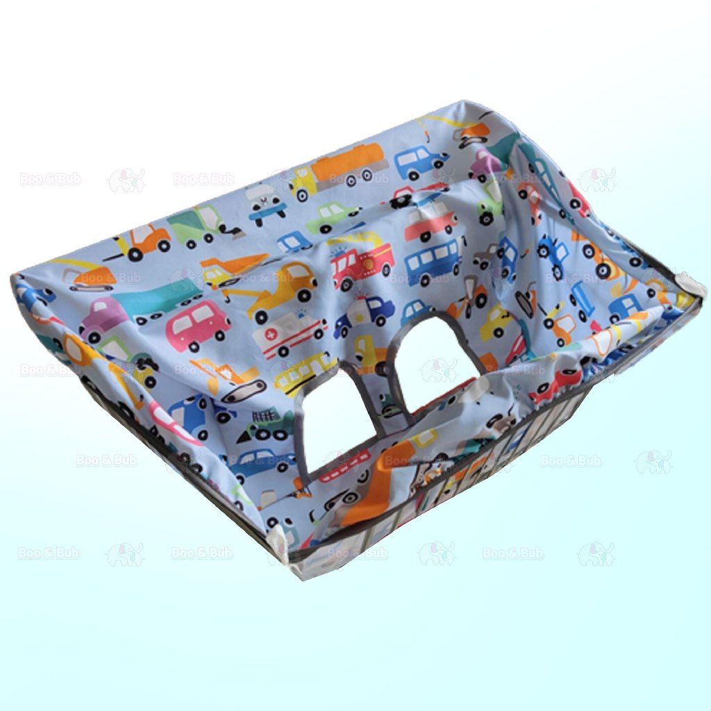 Boo&Bub High Chair Cover | Washable Shopping Cart Cover | Trolley Cover Baby HighChair - Boo & Bub