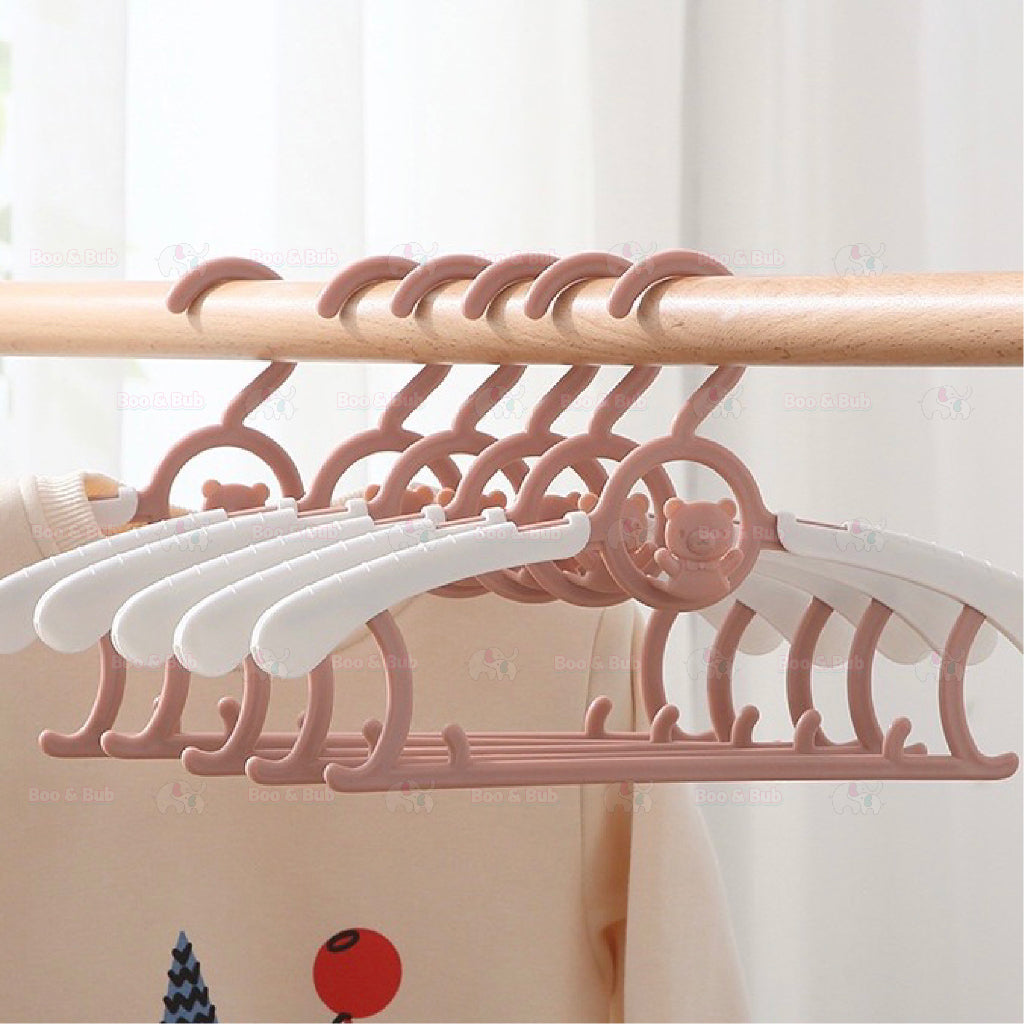 Boo&Bub 1Pc Kids baby Clothes Hanger | Racks Adjustable Plastic Display Hanger | Sangkut hanger baju budak baby - Boo & Bub
