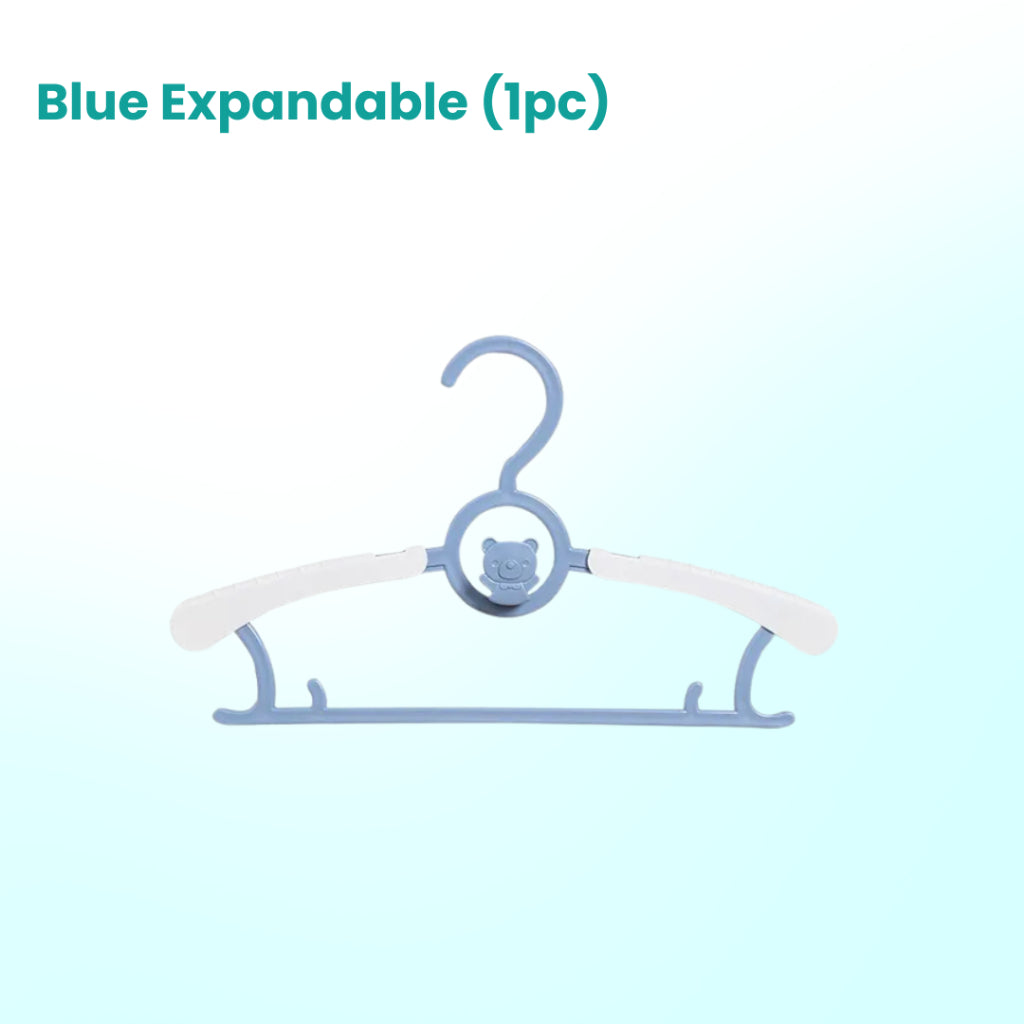 Boo&Bub 1Pc Kids baby Clothes Hanger | Racks Adjustable Plastic Display Hanger | Sangkut hanger baju budak baby - Boo & Bub