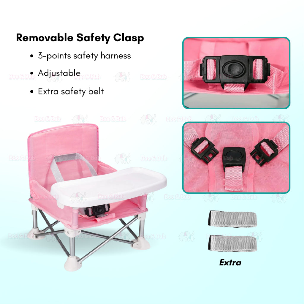 Boo&Bub Baby Dining Chair Multifunctional Foldable and Portable Outdoor Beach Seat Baby Furniture Supplies - Boo & Bub