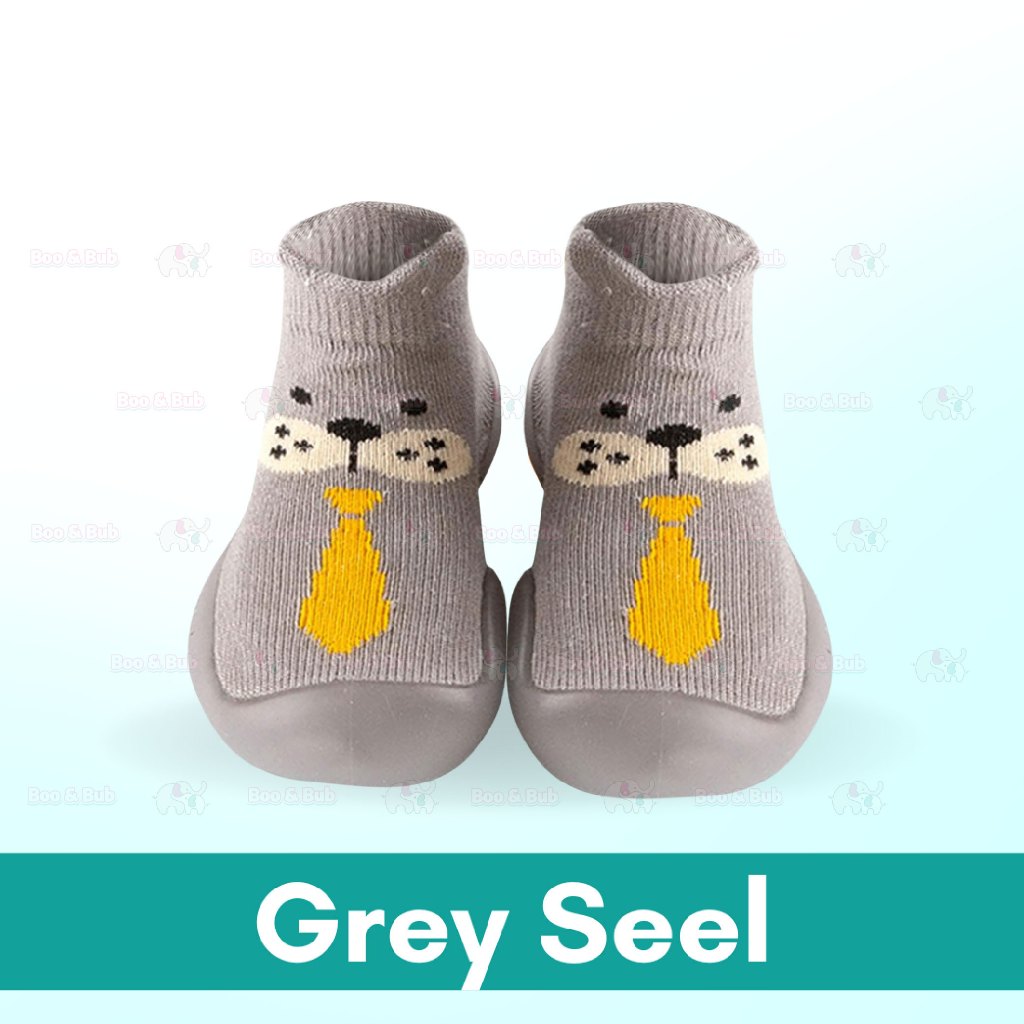 Boo&Bub Toddler Shoes Baby Shoe Socks First Walker Shoes Soft Sole Non-Slip Floor Shoes Knitted Shoes Prewalker Knitted - Boo & Bub