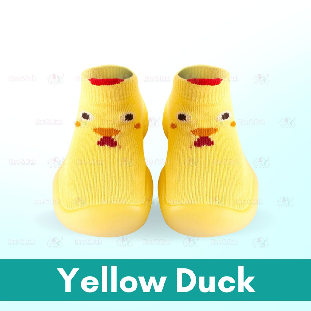 Boo&Bub Toddler Shoes Baby Shoe Socks First Walker Shoes Soft Sole Non-Slip Floor Shoes Knitted Shoes Prewalker Knitted - Boo & Bub