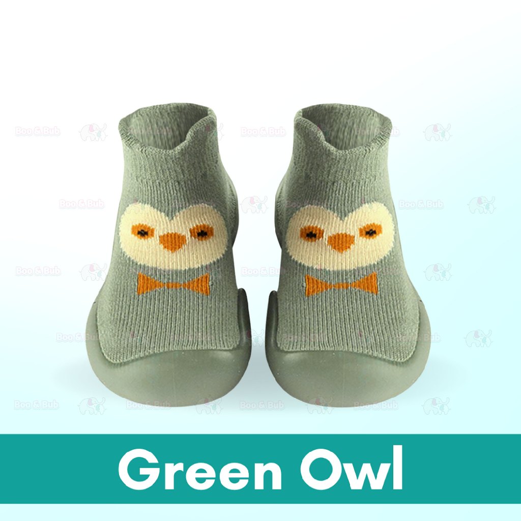 Boo&Bub Toddler Shoes Baby Shoe Socks First Walker Shoes Soft Sole Non-Slip Floor Shoes Knitted Shoes Prewalker Knitted - Boo & Bub