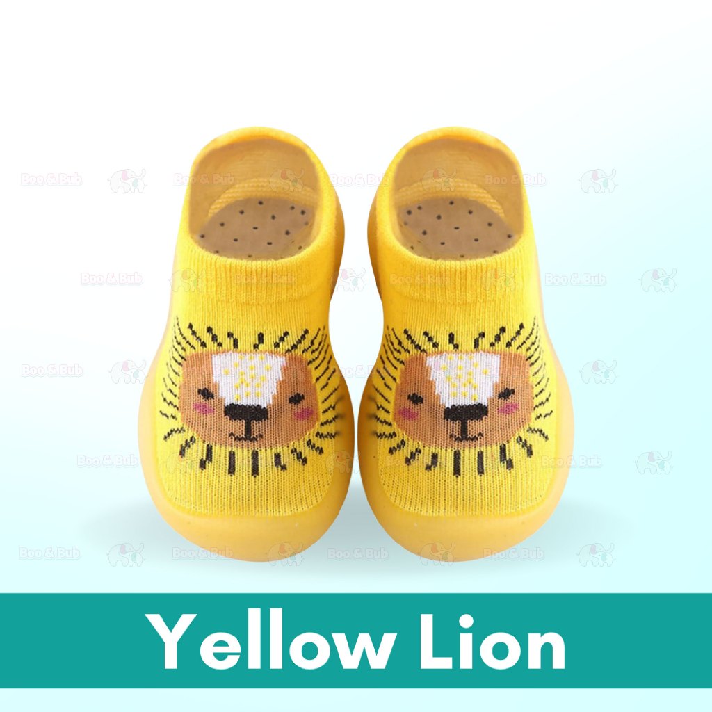 Boo&Bub Toddler Shoes Baby Shoe Socks First Walker Shoes Soft Sole Non-Slip Floor Shoes Knitted Shoes Prewalker Knitted - Boo & Bub