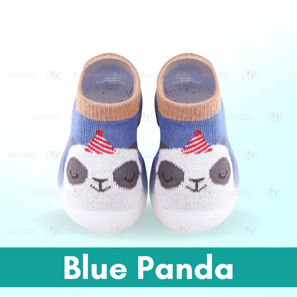 Boo&Bub Toddler Shoes Baby Shoe Socks First Walker Shoes Soft Sole Non-Slip Floor Shoes Knitted Shoes Prewalker Knitted - Boo & Bub