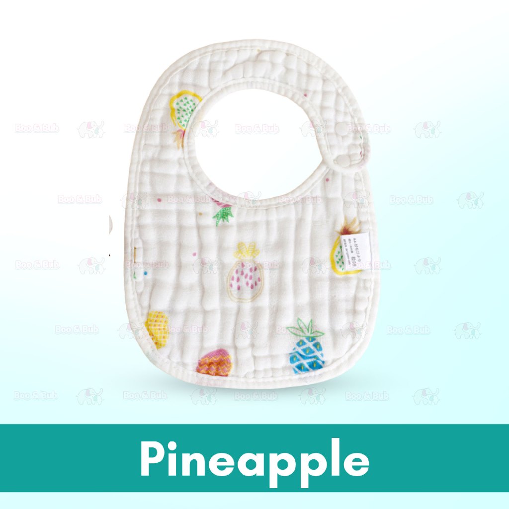 Boo&Bub 8-layer U-shaped Waterproof Saliva Towel Waterproof Bib Baby Cotton Saliva Towel - Boo & Bub