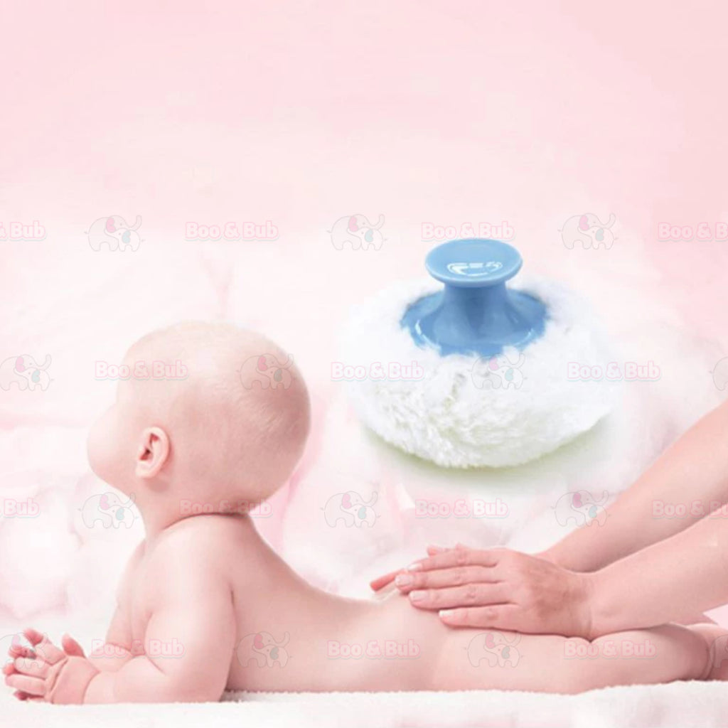 Boo&bub Portable Baby Powder Puff Sponge Container Case Box Baby Powder Case Talcum Powder Puff Bekas Bedak Bayi ε©΄εΏη½θΊ«η²η - Boo & Bub