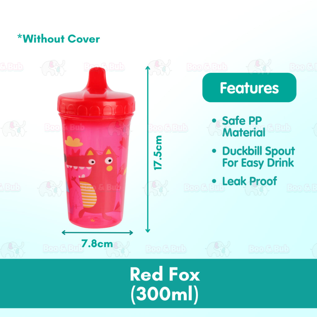 Boo & Bub Baby Sippy Cup with Handle Leakproof BPA Free Botol Latihan Minum 宝宝学饮杯 Toddler Training Cup Botol Air - Boo & Bub