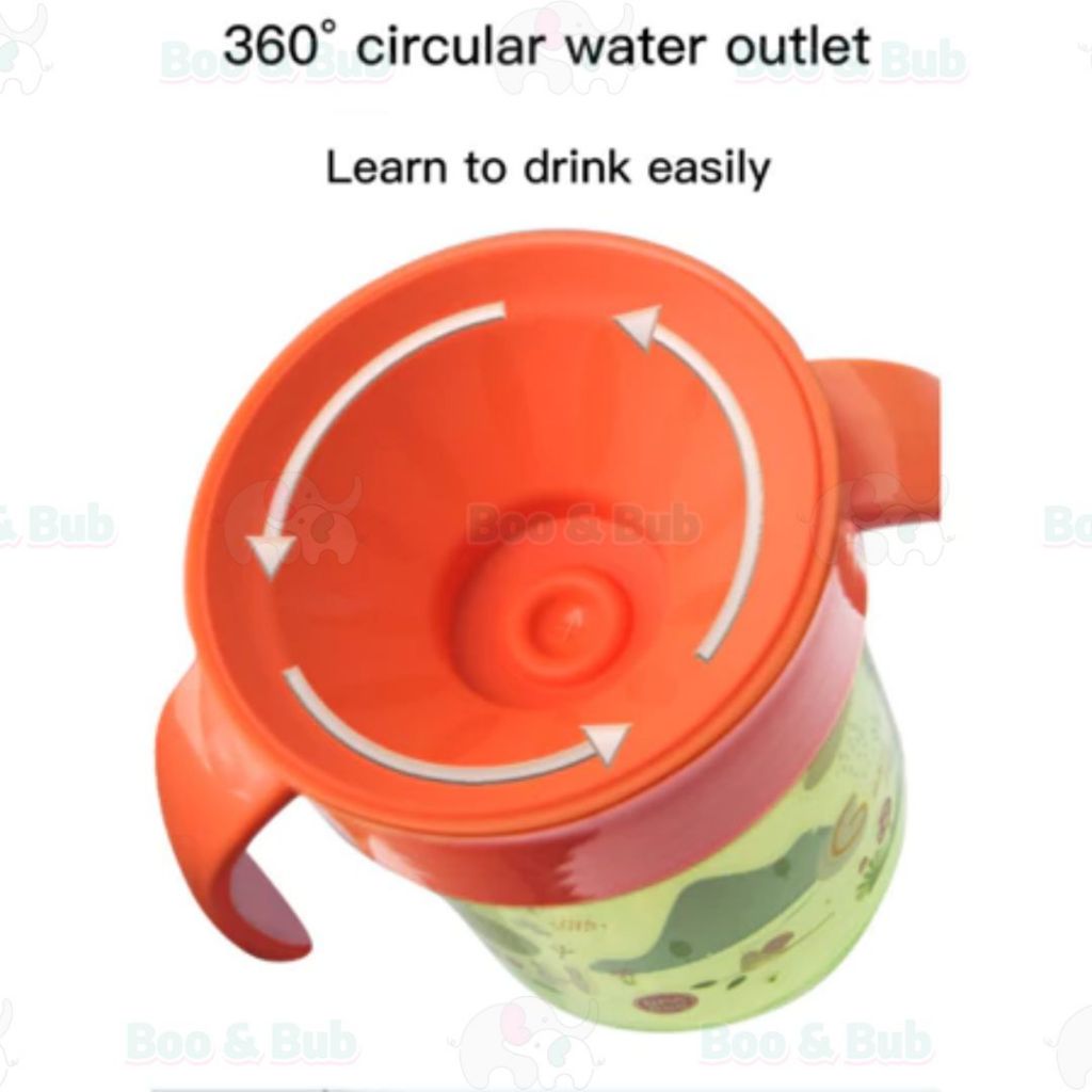 Boo&Bub 360Β° Magic Training Cup baby learning Drinking Cup Sippy Cup 250ml Leak Proof Training Sippy Cup - Boo & Bub