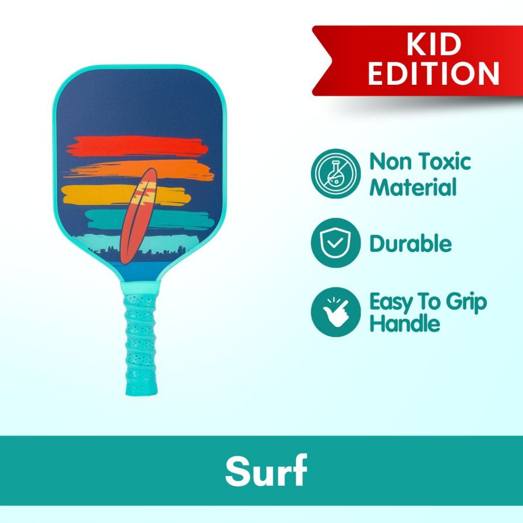 Boo & Bub Kids Pickleball Paddle Glass Fiber Racket for Kids Kid Beginners & Pros - Boo & Bub