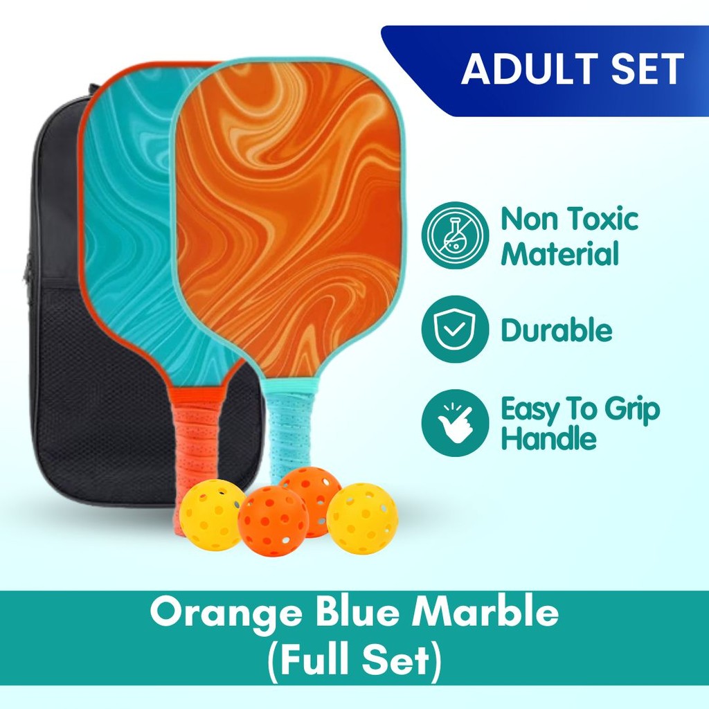 Boo & Bub Kids Pickleball Paddle Glass Fiber Racket for Kids Kid Beginners & Pros - Boo & Bub