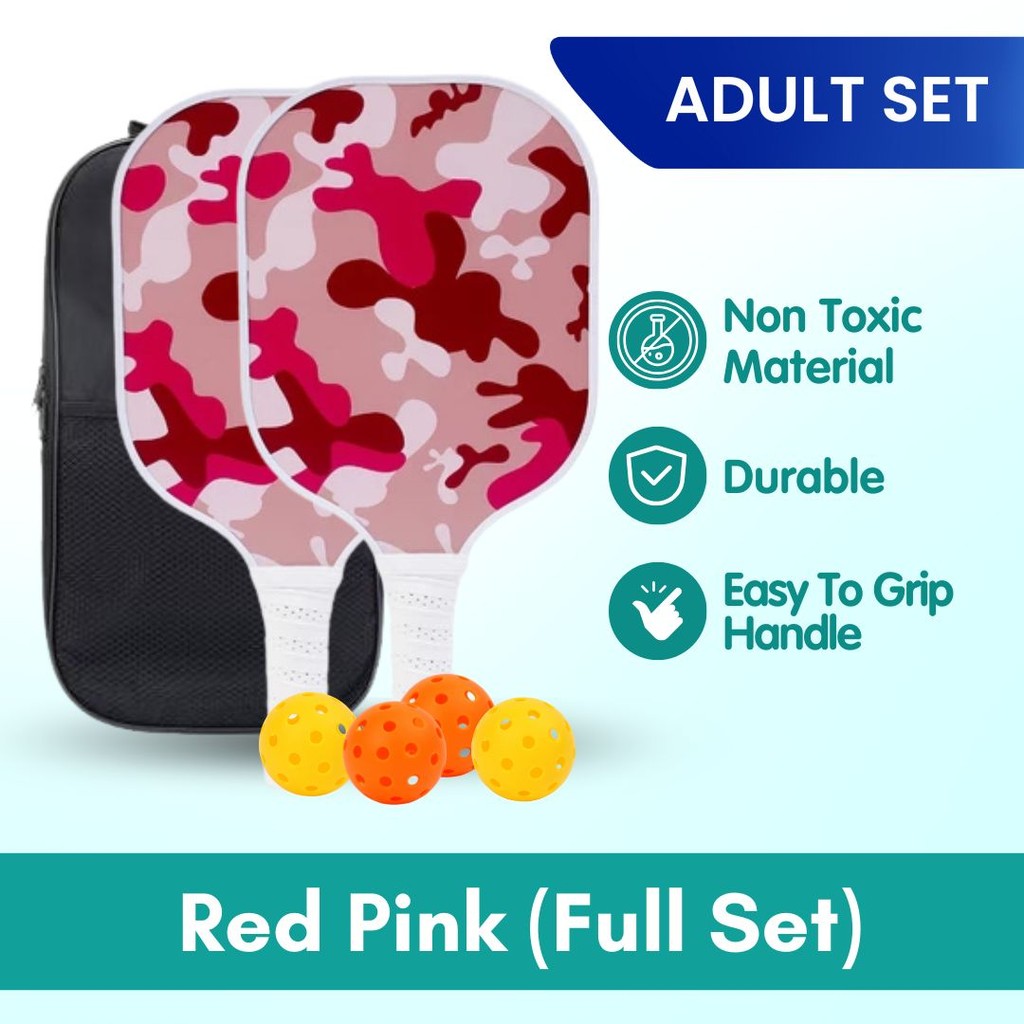 Boo & Bub Kids Pickleball Paddle Glass Fiber Racket for Kids Kid Beginners & Pros - Boo & Bub