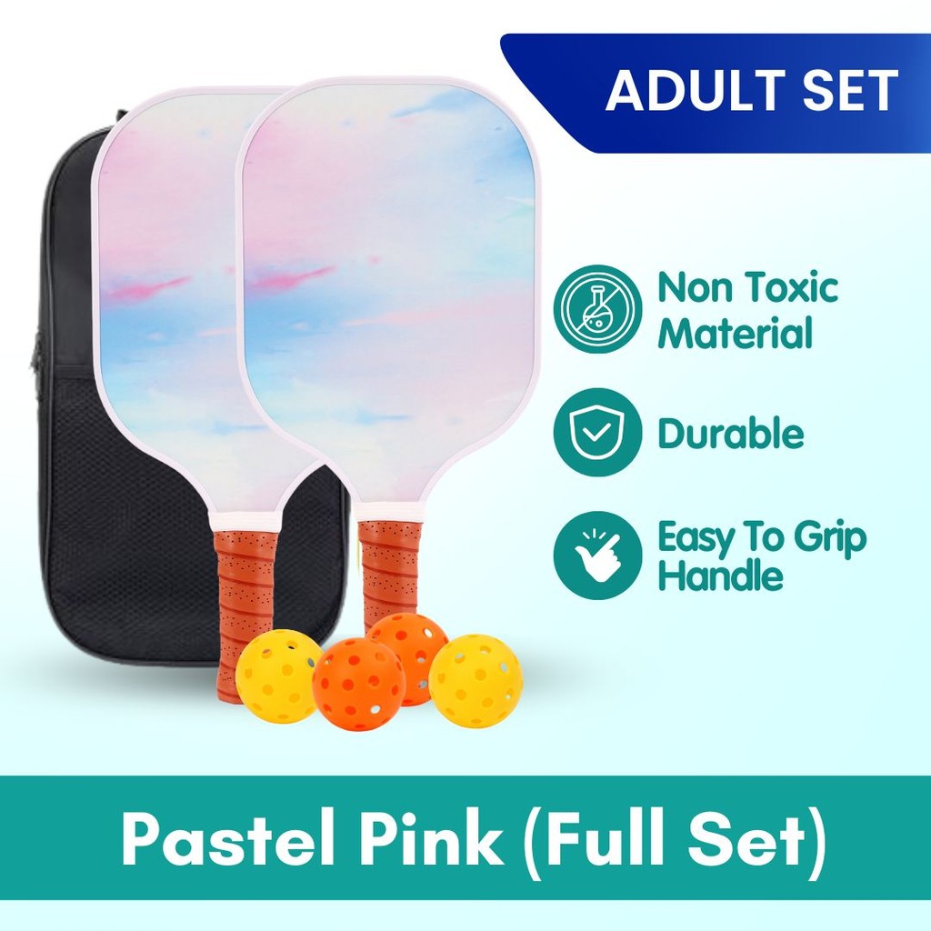 Boo & Bub Kids Pickleball Paddle Glass Fiber Racket for Kids Kid Beginners & Pros - Boo & Bub