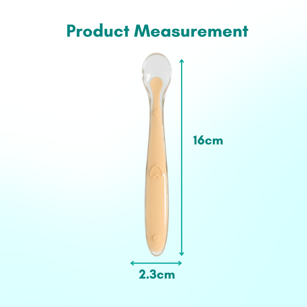 Boo&Bub Flexible Baby spoon and fork set with travel case | Easy to hold utensils for toddler kid feeding dining setkids - Boo & Bub