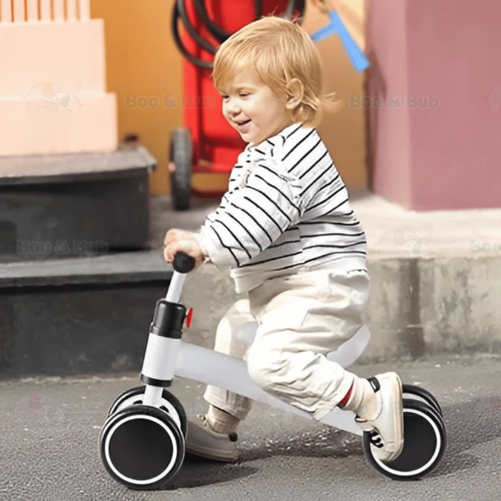 Boo&Bub NEW Kids Balancer Bike | Lightweight Baby Balance Bike Scooter Four wheel Tricycle Ride on Bicycle Outdoor game - Boo & Bub