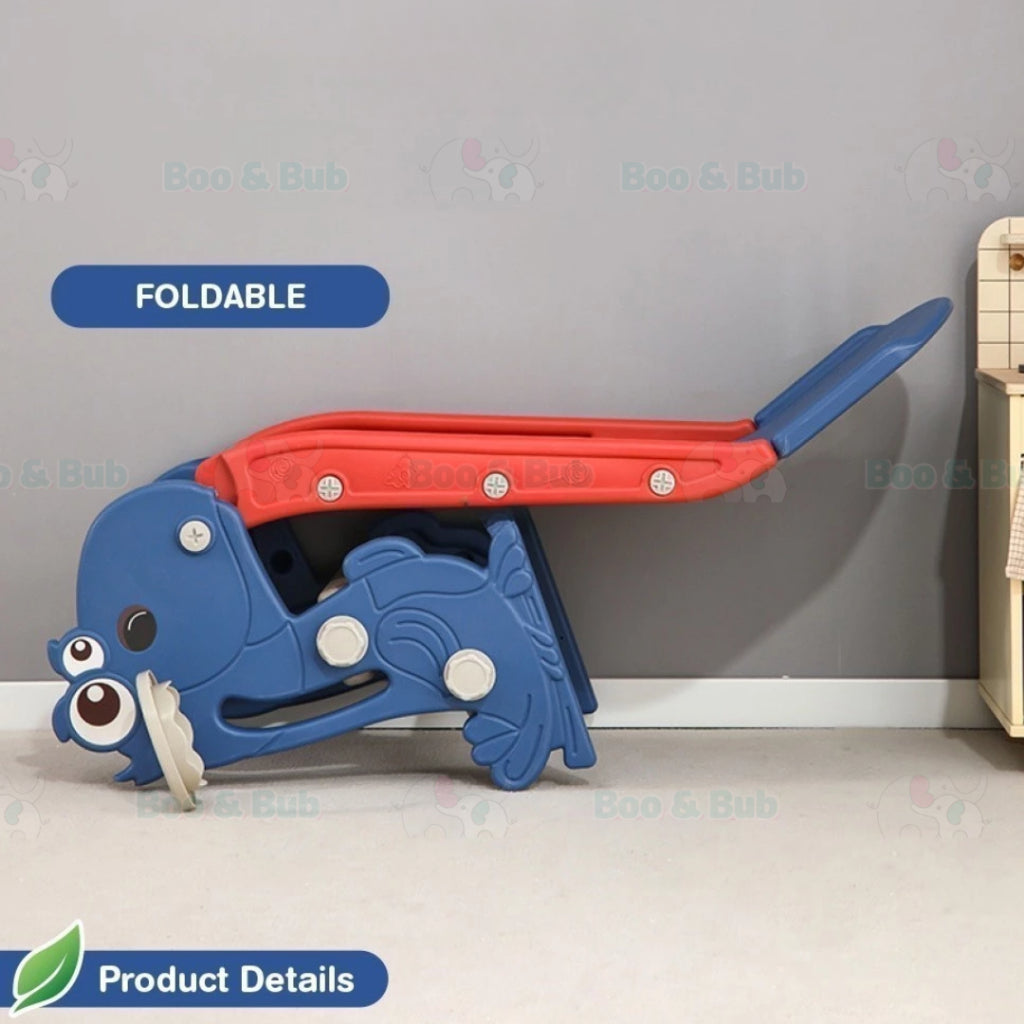 Boo & Bub Children Playground Foldable gelongsor kanak kanak slide for kids playground kid 1-6years old Easy Installati - Boo & Bub