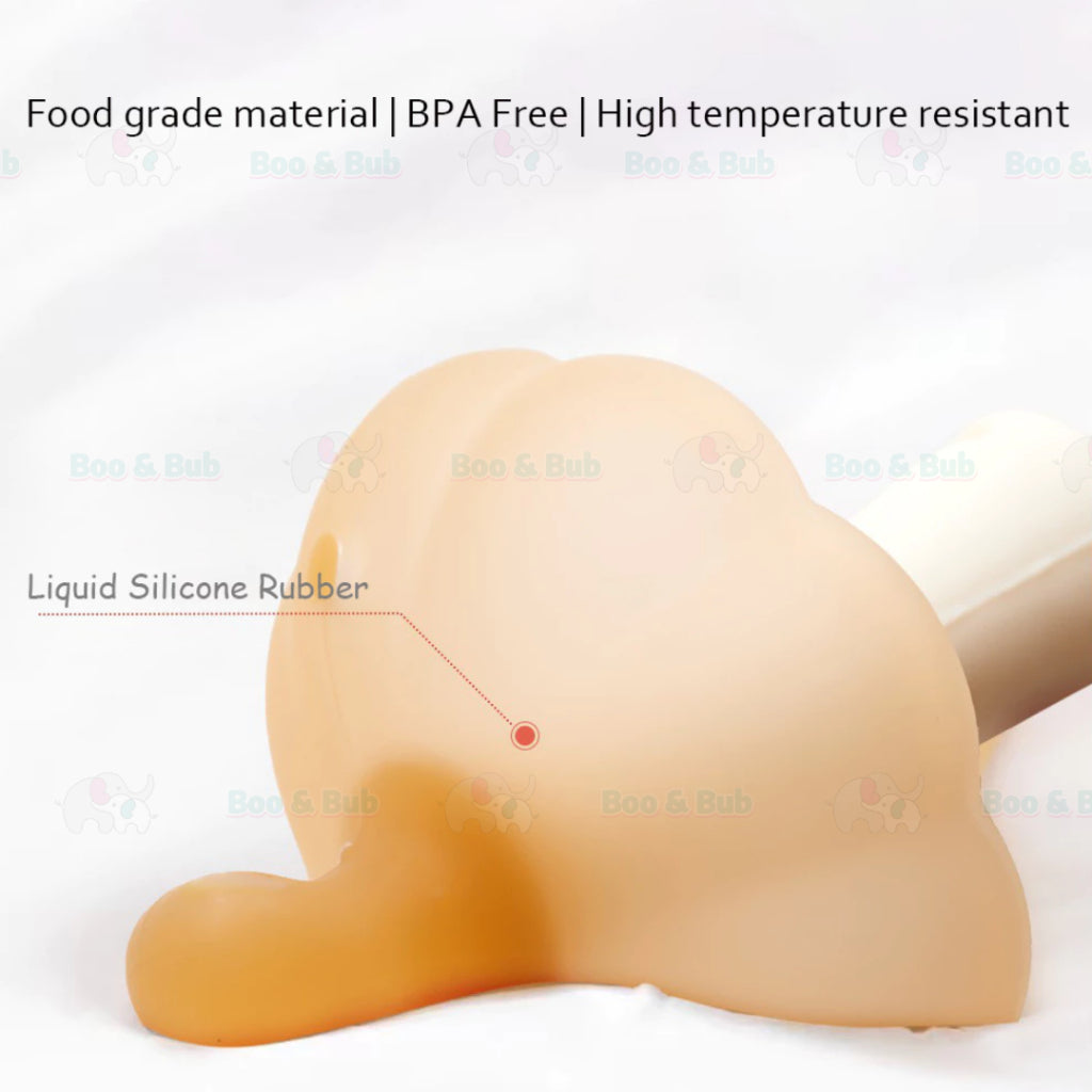 Boo & Bub Baby Soft Teether Silicone Teether BPA-Free Teething Toy Chewing Mainan Gigitan Bayi Teether Bayi Lembut ε©΄εΏζθ½― - Boo & Bub