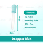 Baby Feeding Dispenser | Kid Toddler Needle Medicine Feeder Squeeze Medicine Dropper Dispenser Pacifier - Boo & Bub