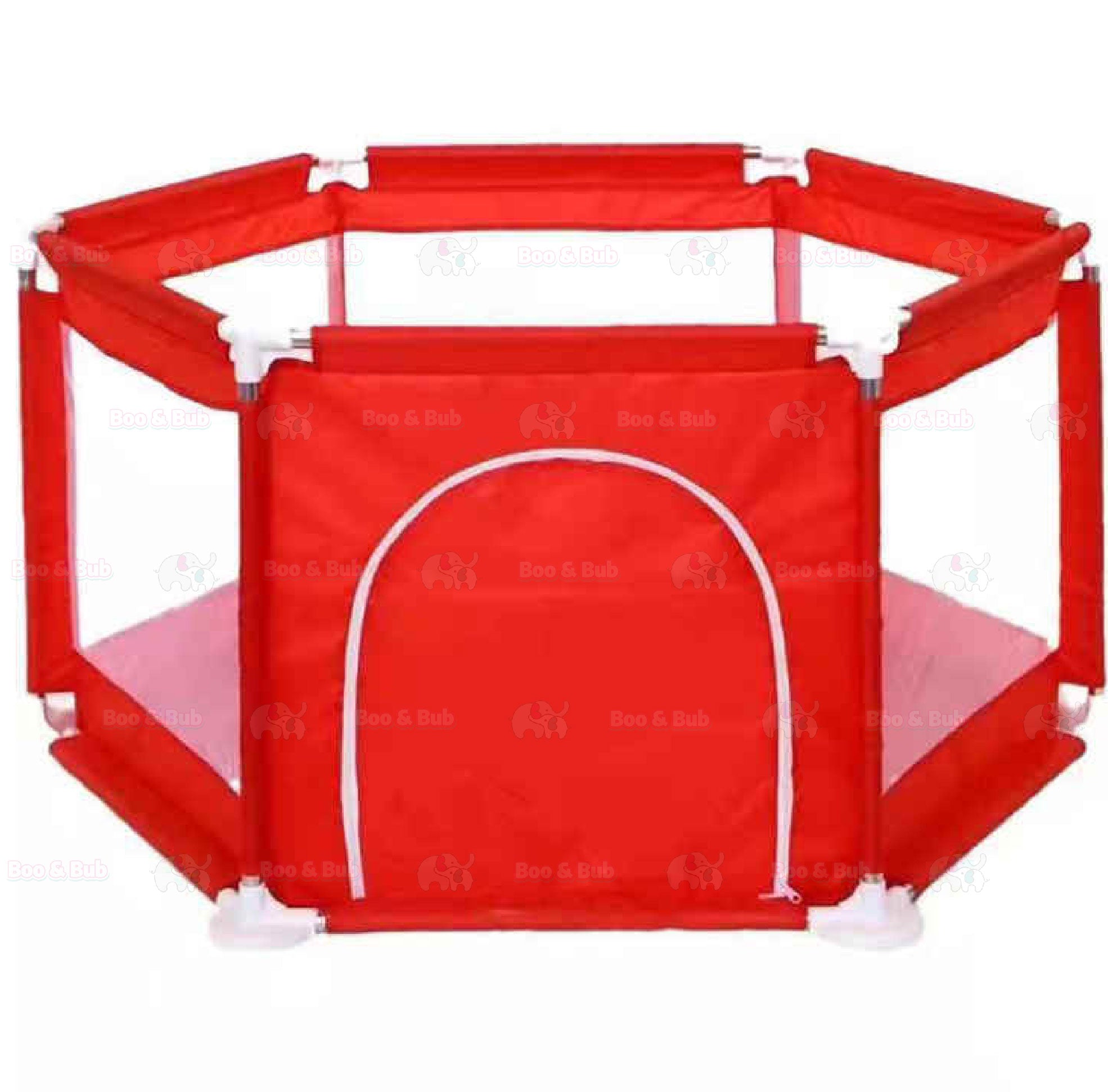 Children's Playpen Fench | Baby Toddler Children Net Playground Hexagon Barrier Baby Child Safety Kids Ocean Ball - Boo & Bub