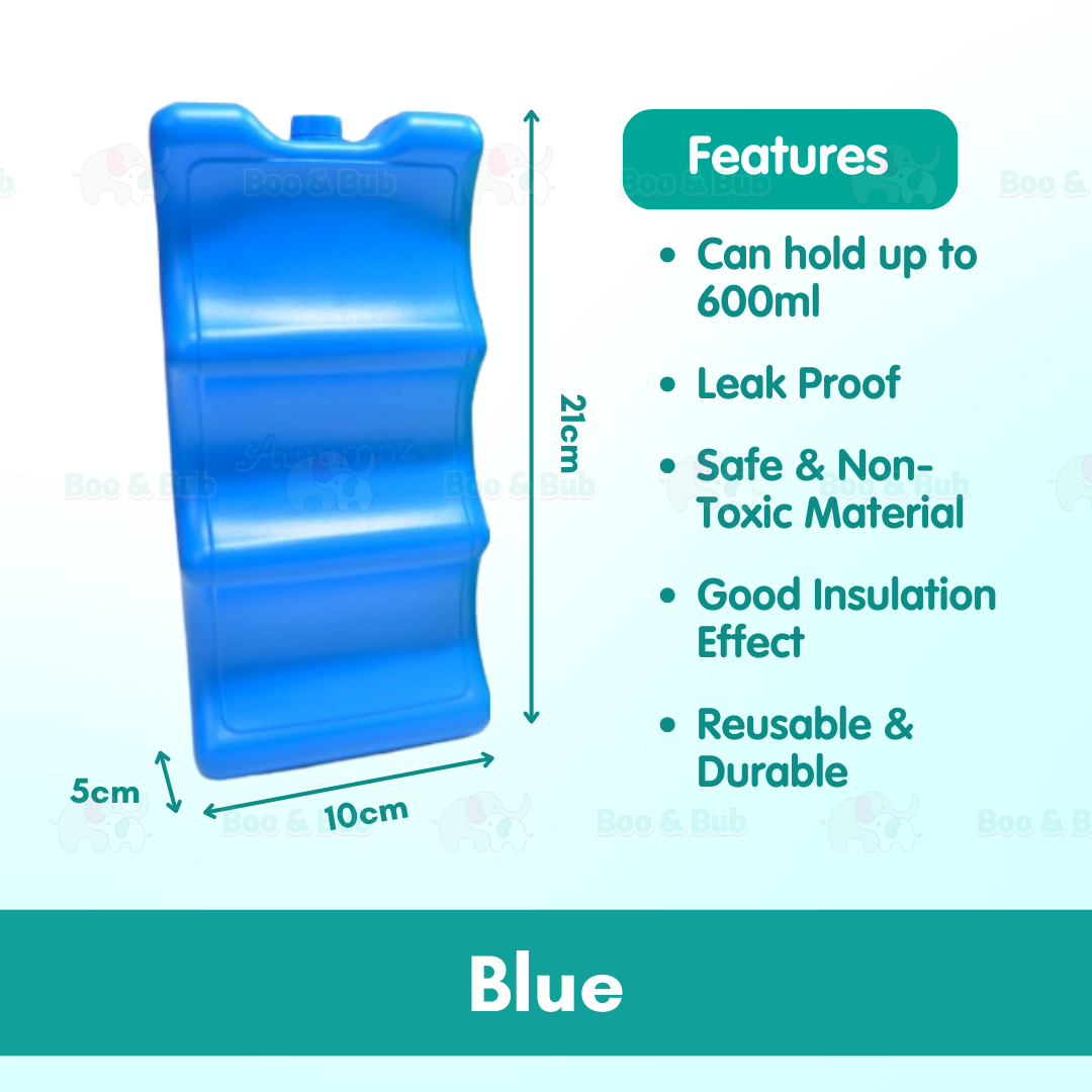 Reusable Ice Pack Cooler | Water Box Lunch Boxes Breast Milk Bags For Picnic CampingTravel Food - Boo & Bub