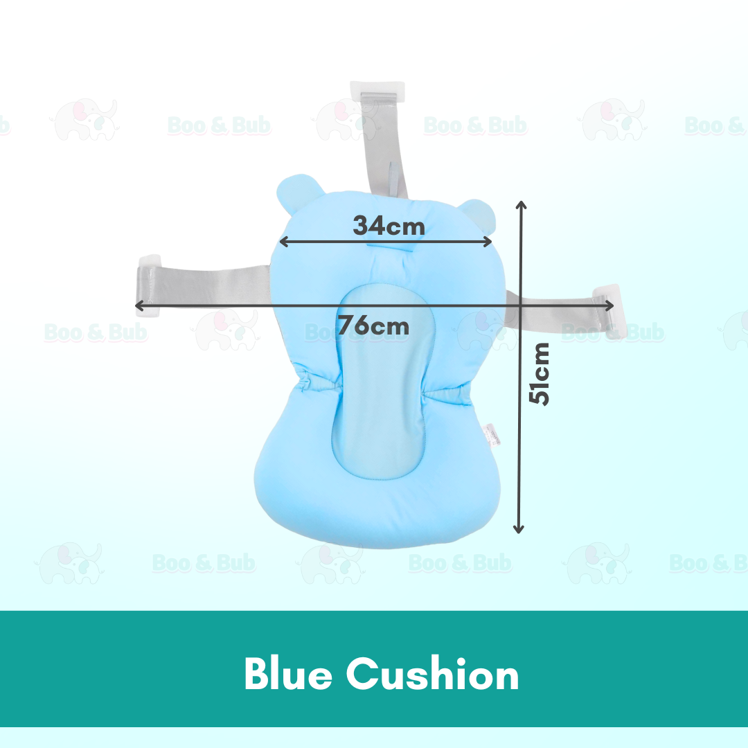 Baby Foldable Bath Tub | Non-Slip Thermometer Bathtub Baby Swim Tubs Bath Body Wash Portable Safe Kid - Boo & Bub