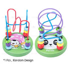 Wooden Roller Coaster Bead Maze | Toddler Baby Early Learning Educational Montessori Puzzle Math Toy - Boo & Bub