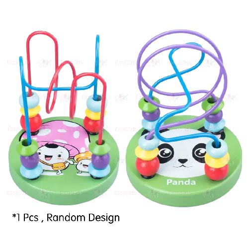 Wooden Roller Coaster Bead Maze | Toddler Baby Early Learning Educational Montessori Puzzle Math Toy - Boo & Bub