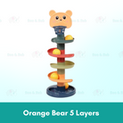 7 Layer Fun Rolling Slide Ball | Insert Ball Stack Tower Gliding Ball Baby Children Early Educational Montensori Toy - Boo & Bub