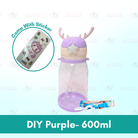 Kids Water Bottle BPA FREE 480ml with Drinking Straw Water Tumbler |  Leakproof Water Bottles Outdoor School - Boo & Bub