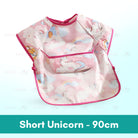 Kids EVA Waterproof Long Sleeve Bib Apron | Fully Covered Long Sleeved Bibs for Baby Toddler - Boo & Bub