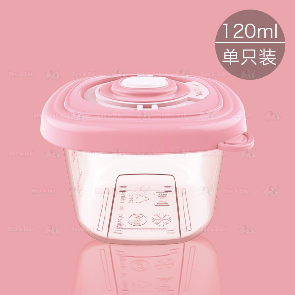 Boo&Bub MISUTA 120ML Baby Snack Box | Fresh Food Fruits Storage Box | Child Food Container Milk Powder - Boo & Bub
