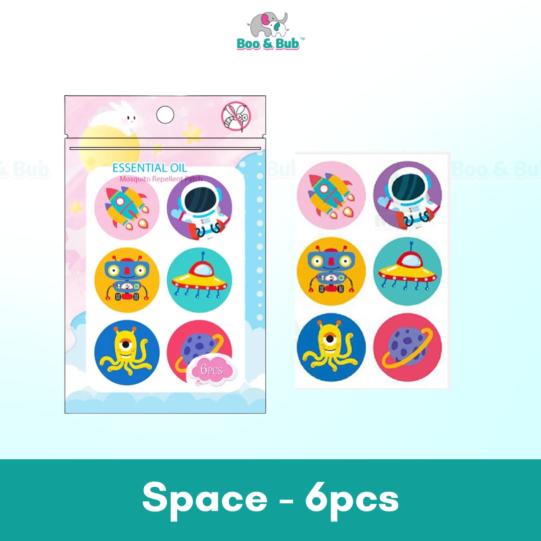 Boo&Bub Baby Mosquito Repellent Patch Anti mosquito sticker Ubat Nyamuk Penghalau Nyamuk Essential Oil sticker 防蚊贴 驱蚊贴 - Boo & Bub