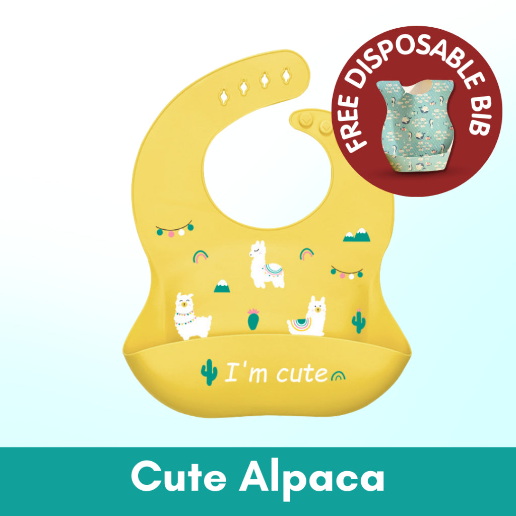 Cartoon Baby Waterproof Bib | Soft Bibs Baby Feeding Dinosaur Kids Girl Boy Adjustable Children Newborn - Boo & Bub