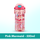 Kids Water Bottle BPA FREE 480ml with Drinking Straw Water Tumbler |  Leakproof Water Bottles Outdoor School - Boo & Bub