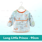 Kids EVA Waterproof Long Sleeve Bib Apron | Fully Covered Long Sleeved Bibs for Baby Toddler - Boo & Bub