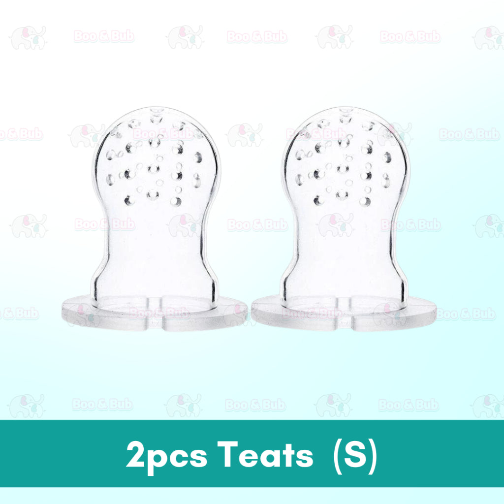 Baby Pacifier Feeder | kid toddler Fruit Feeder Nipples Feeding Safe Baby Newborn Nipple Teat Pacifier Bottles - Boo & Bub