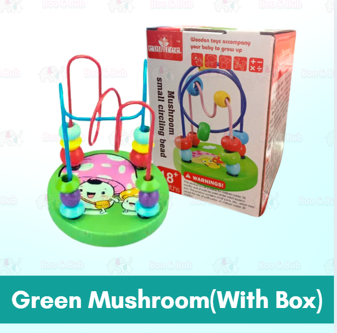 Wooden Roller Coaster Bead Maze | Toddler Baby Early Learning Educational Montessori Puzzle Math Toy - Boo & Bub