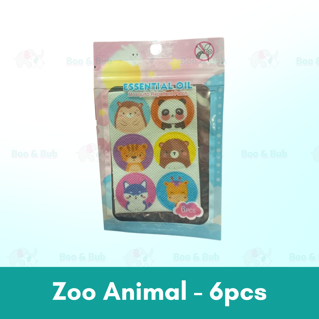 Boo&Bub Baby Mosquito Repellent Patch Anti mosquito sticker Ubat Nyamuk Penghalau Nyamuk Essential Oil sticker 防蚊贴 驱蚊贴 - Boo & Bub