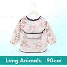 Kids EVA Waterproof Long Sleeve Bib Apron | Fully Covered Long Sleeved Bibs for Baby Toddler - Boo & Bub