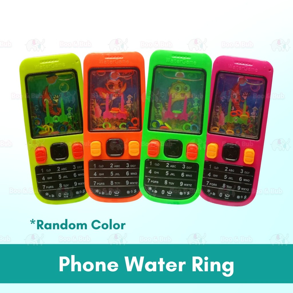 Water Ring Toss Handheld | Childhood Classic Funny Game Toy Mobile Phone Shape Kids Children Thinking Training Toy - Boo & Bub