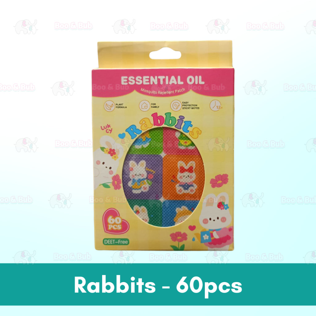 Boo&Bub Baby Mosquito Repellent Patch Anti mosquito sticker Ubat Nyamuk Penghalau Nyamuk Essential Oil sticker 防蚊贴 驱蚊贴 - Boo & Bub