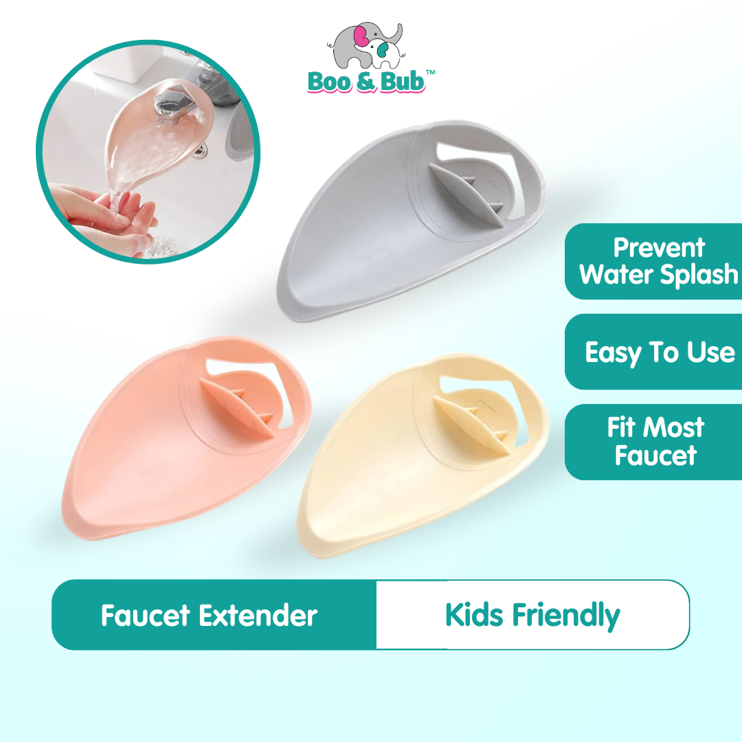 Boo&Bub Faucet Extender | Hand-Washing Faucet Extender Solution for Children - Boo & Bub
