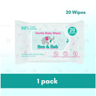 40 pcs Baby Hand Mouth Wipes / Wet Tissue | Alcohol-free, paraben-free, fragrance-free wipe / Tisu Basah Bayi - Boo & Bub