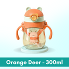 Kids Water Bottle BPA FREE 480ml with Drinking Straw Water Tumbler |  Leakproof Water Bottles Outdoor School - Boo & Bub