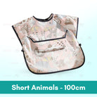 Kids EVA Waterproof Long Sleeve Bib Apron | Fully Covered Long Sleeved Bibs for Baby Toddler - Boo & Bub