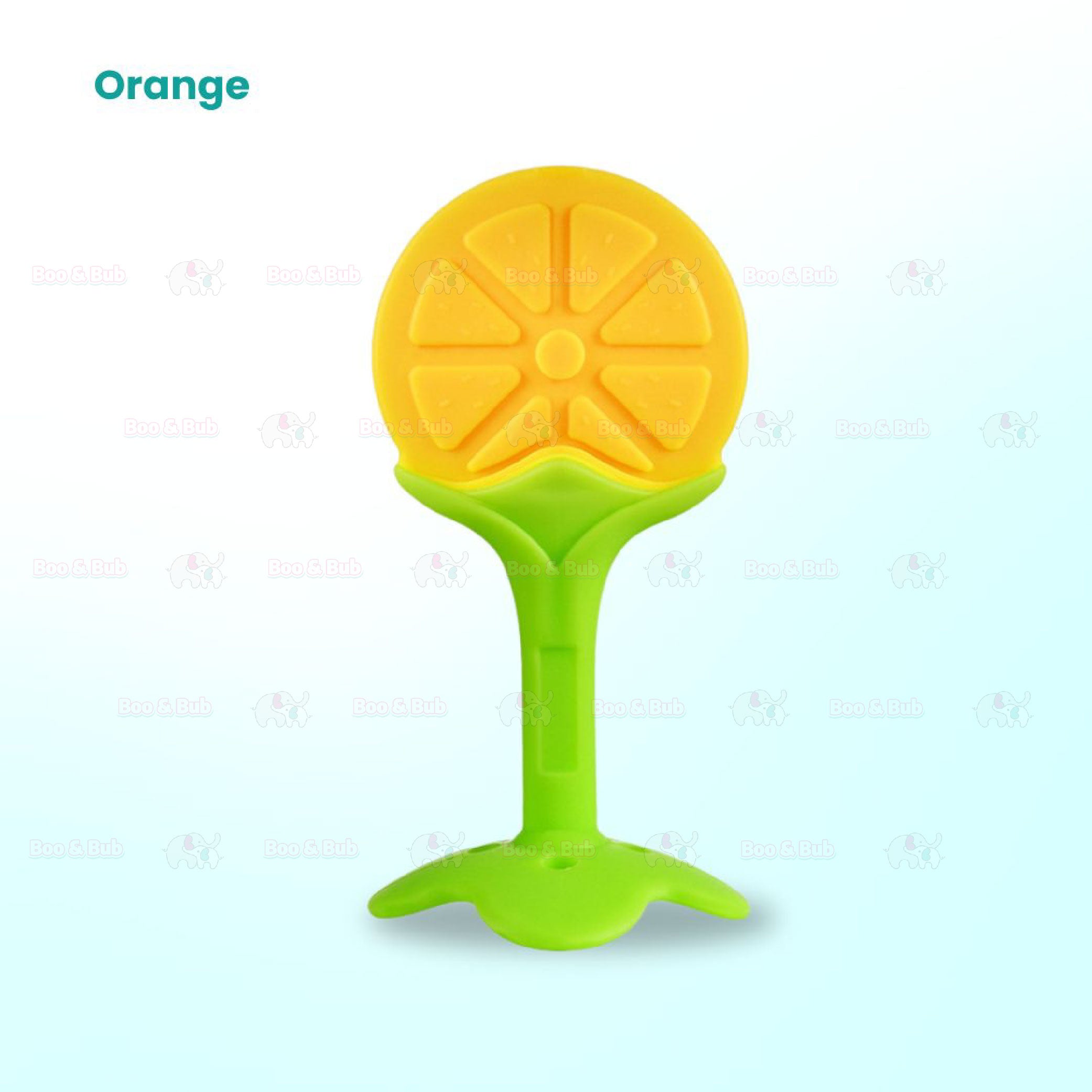 Baby Silicone Teether | Banana Giraffe Fruit Baby Teething Chewing For Pacifier Chains BPA Free - Boo & Bub